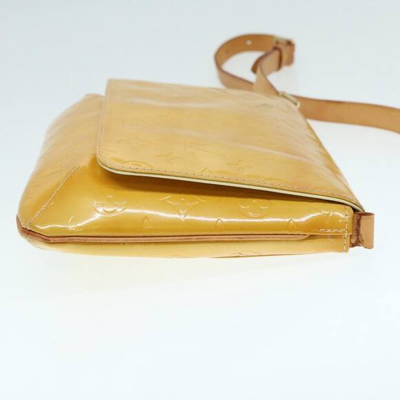 LOUIS VUITTON Monogram Vernis Thompson Street Bag Lime Yellow M91071 - Picture 3 of 16
